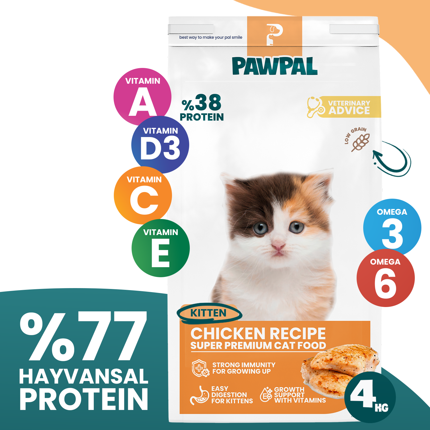 Tavuklu Yavru Kedi Maması